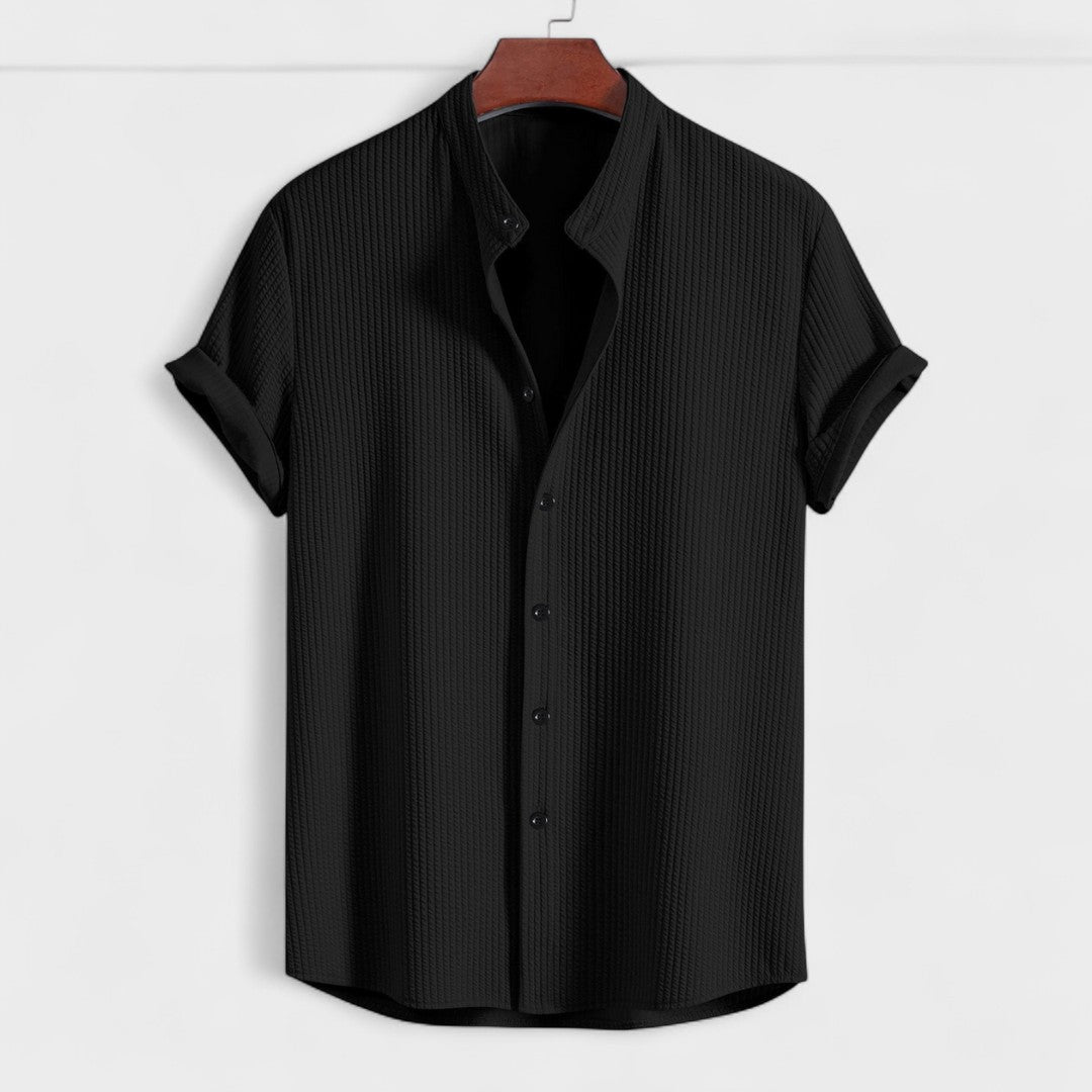 Daniel | Men's shirt with stand-up collar