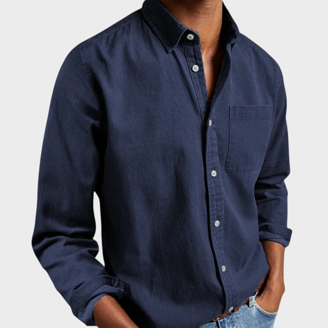 Oliver | Casual denim shirt