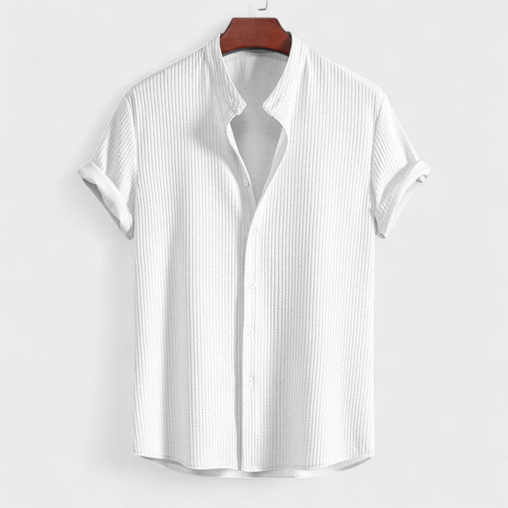 Daniel | Men's shirt with stand-up collar