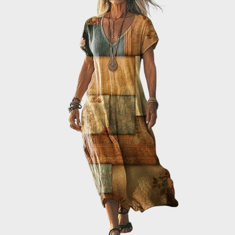 KIRA | Vintage Gradient Dress