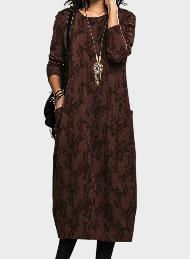 Cassie™ - Casual Round Neck Winter Dress