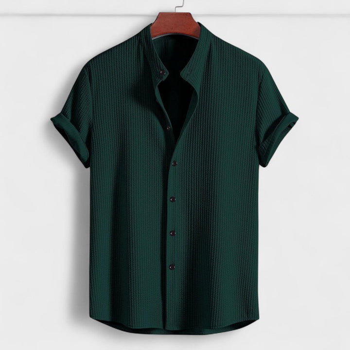 Daniel | Men's shirt with stand-up collar