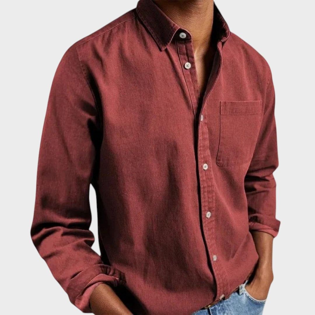 Oliver | Casual denim shirt