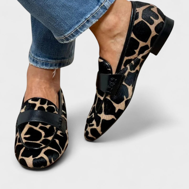 Eleanor | Animal Print Loafer