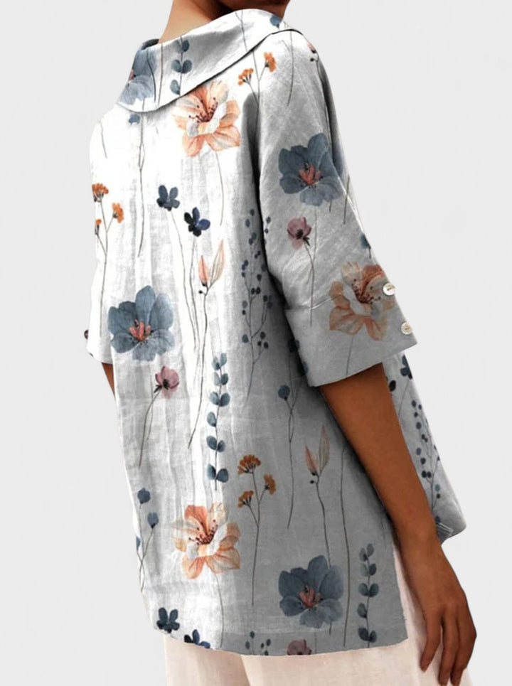 DEVON | Elegant top with V-neck