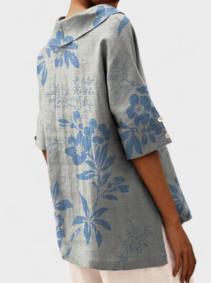 DEVON | Elegant top with V-neck