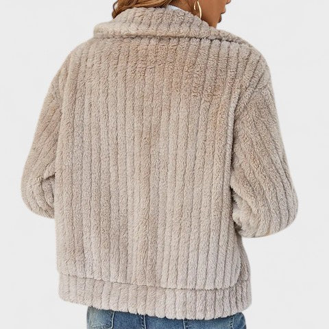 Lovise | Plush Fleece Jacket