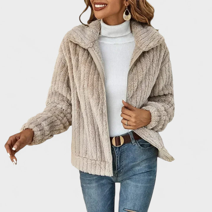 Lovise | Plush Fleece Jacket