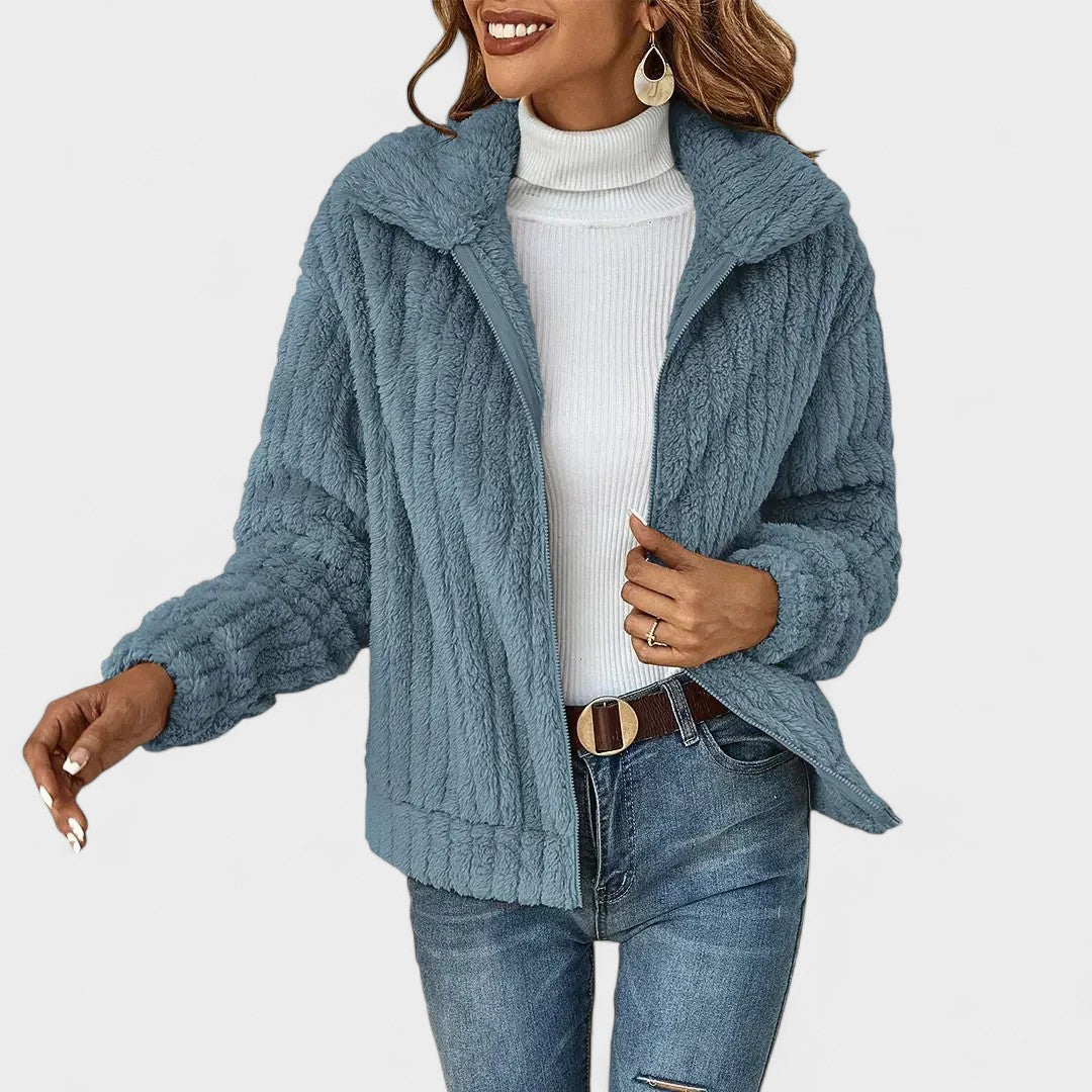 Lovise | Plush Fleece Jacket
