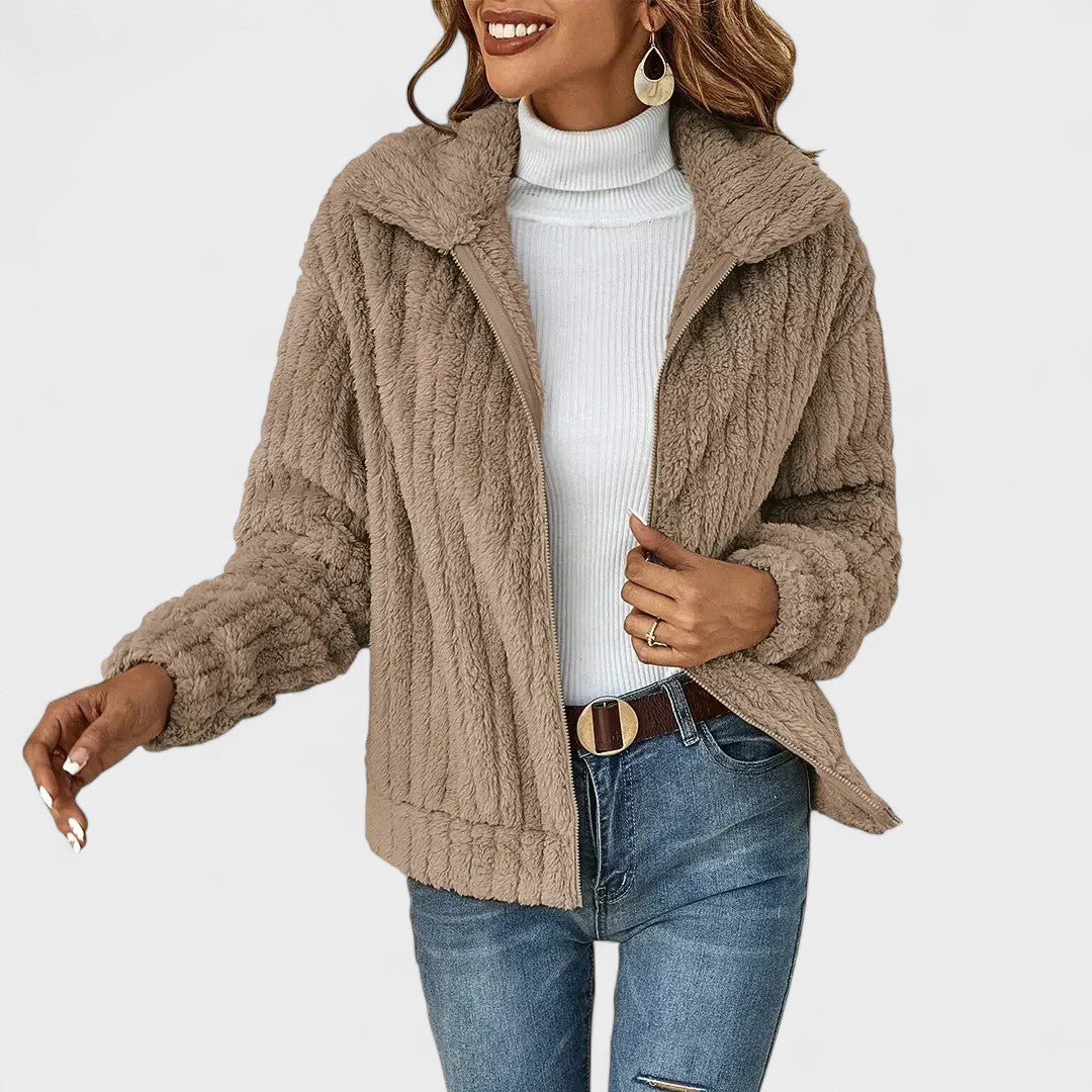 Lovise | Plush Fleece Jacket