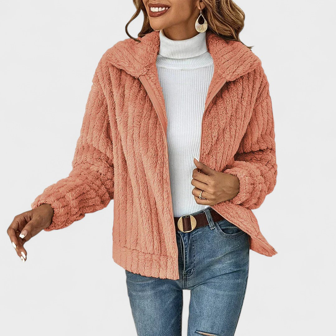 Lovise | Plush Fleece Jacket