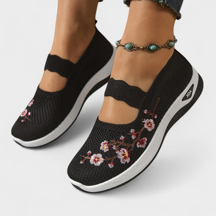 Holly | Orthopaedic Shoes with Floral Design