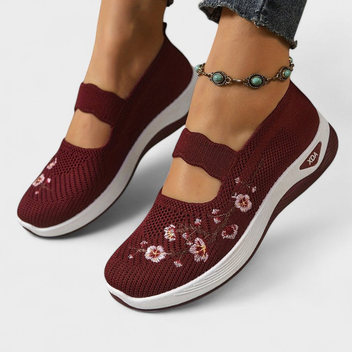 Holly | Orthopaedic Shoes with Floral Design
