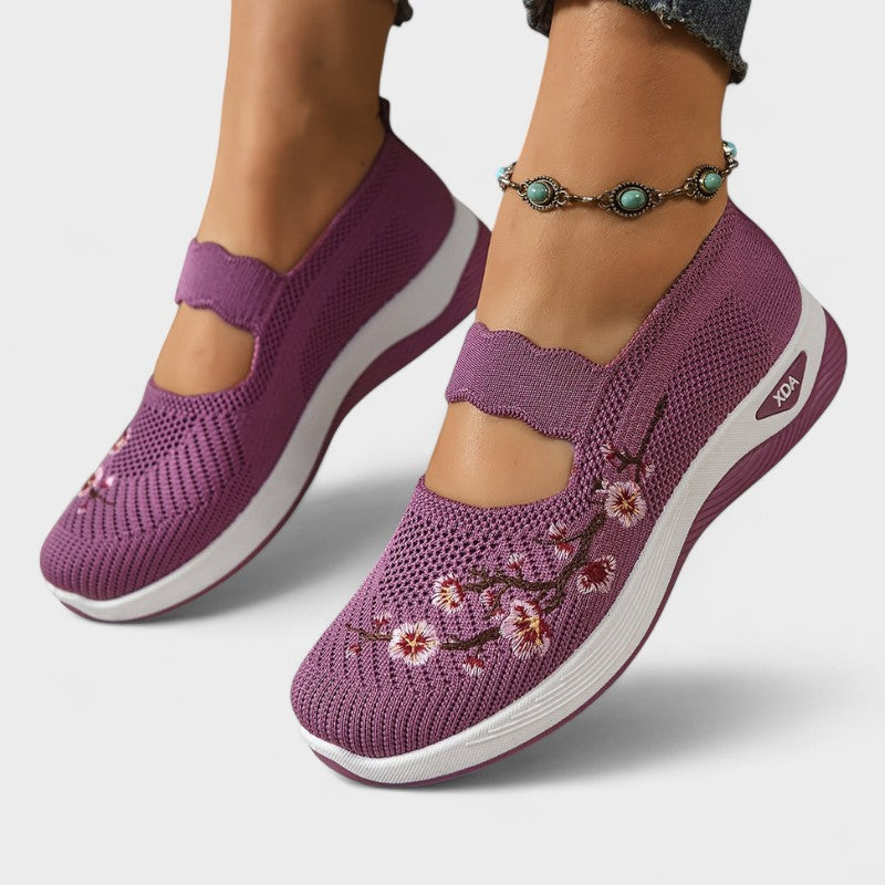 Holly | Orthopaedic Shoes with Floral Design