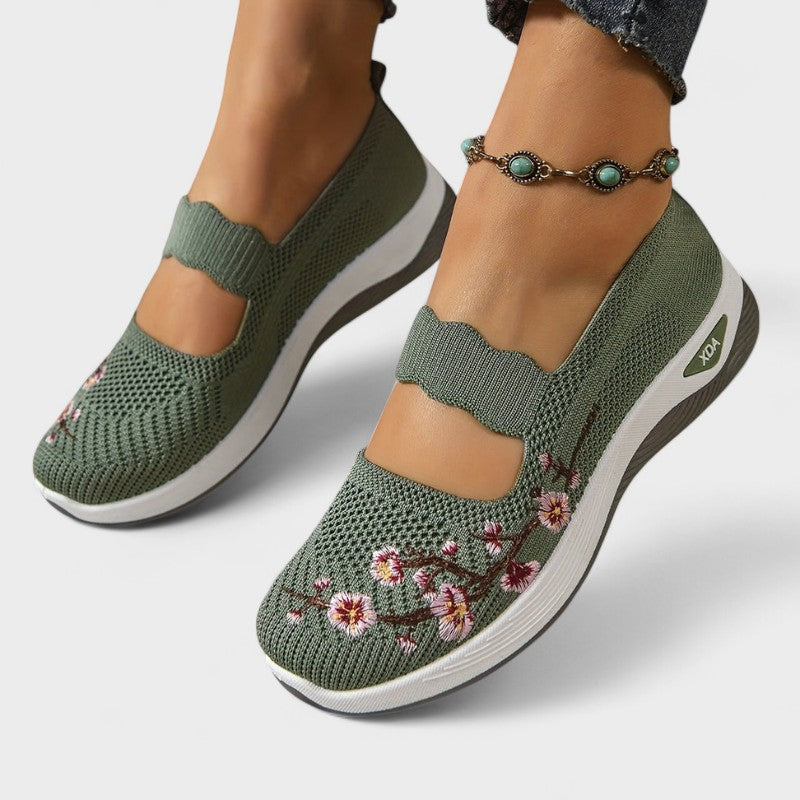 Holly | Orthopaedic Shoes with Floral Design
