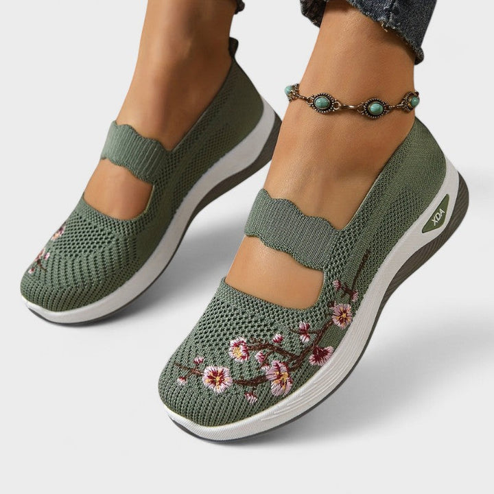 Holly | Orthopaedic Shoes with Floral Design
