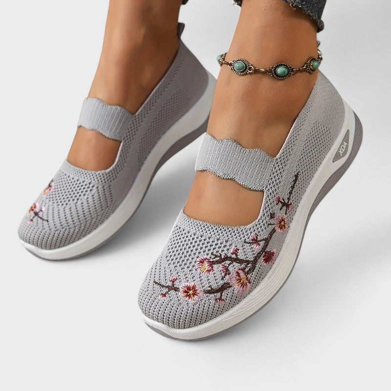 Holly | Orthopaedic Shoes with Floral Design