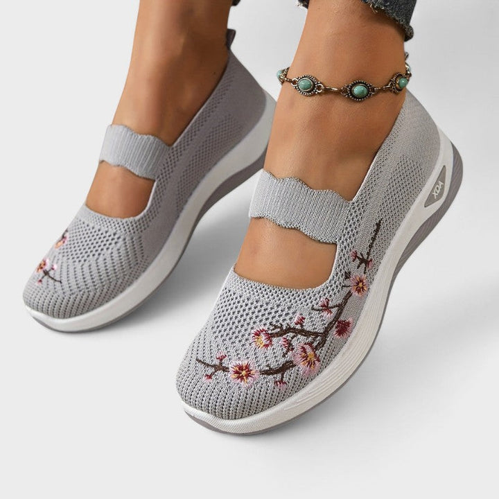 Holly | Orthopaedic Shoes with Floral Design