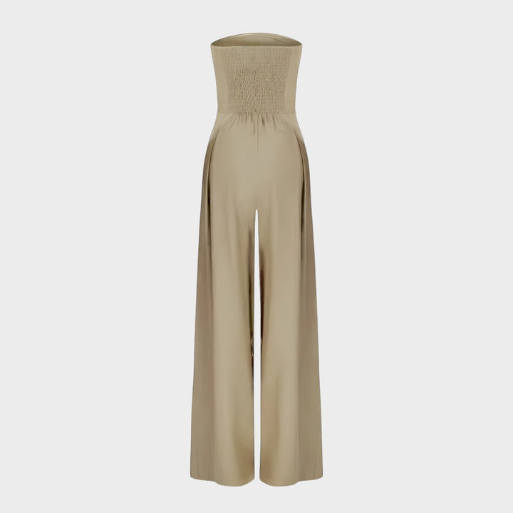 CLARA | Stylish strapless jumpsuit