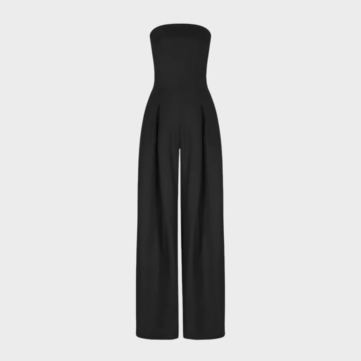 CLARA | Stylish strapless jumpsuit