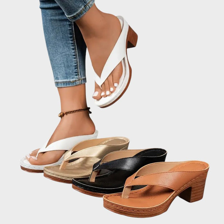 Seren | Orthopaedic House Slippers with Heel