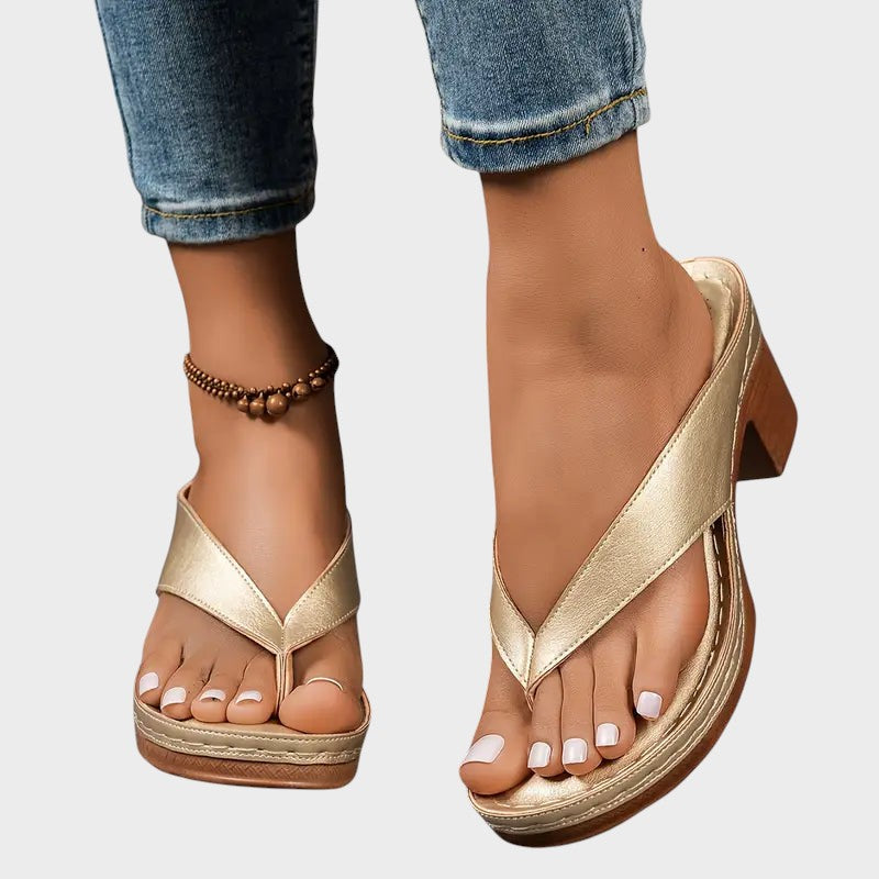 Seren | Orthopaedic House Slippers with Heel