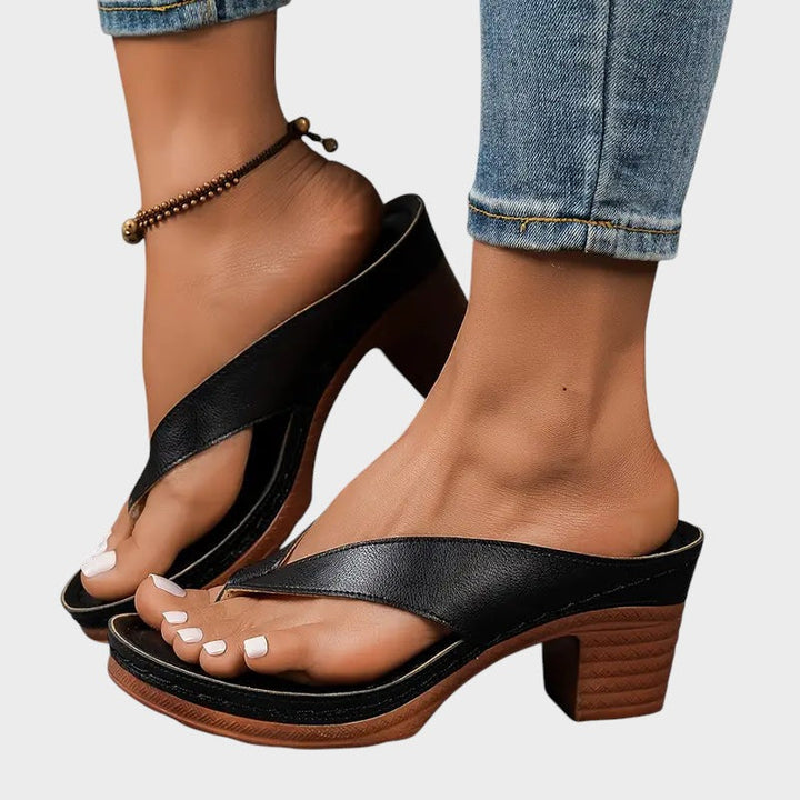 Seren | Orthopaedic House Slippers with Heel