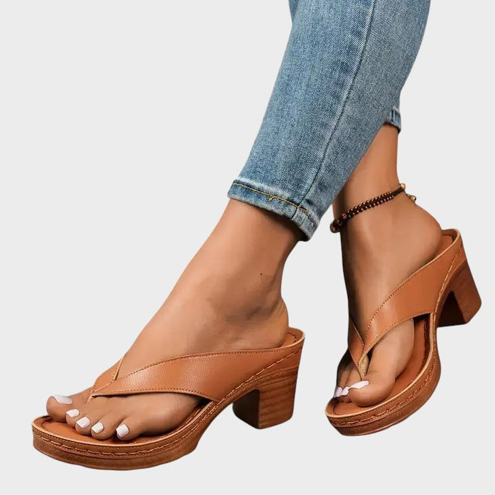 Seren | Orthopaedic House Slippers with Heel