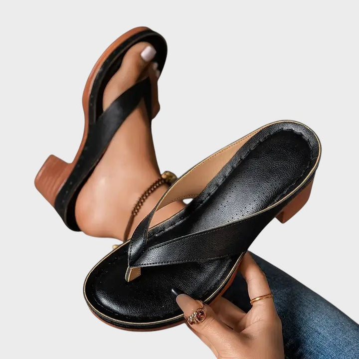 Seren | Orthopaedic House Slippers with Heel