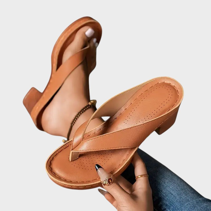 Seren | Orthopaedic House Slippers with Heel