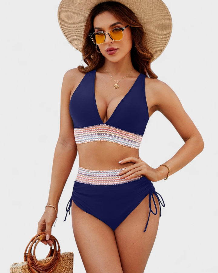 ELSIE | High Waist Bikini Set