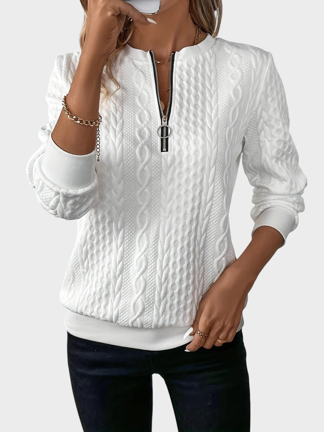Beth | Elegant and Stylish Knit Sweater