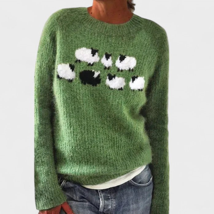 Ragna | Retro Autumn Pullover