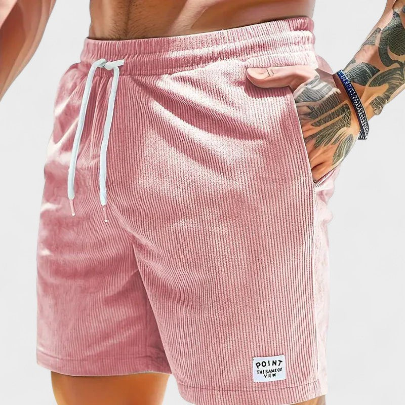 Elliott | Velvet shorts with light stretch