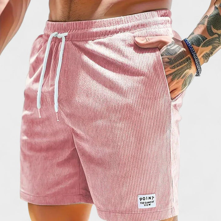 Elliott | Velvet shorts with light stretch