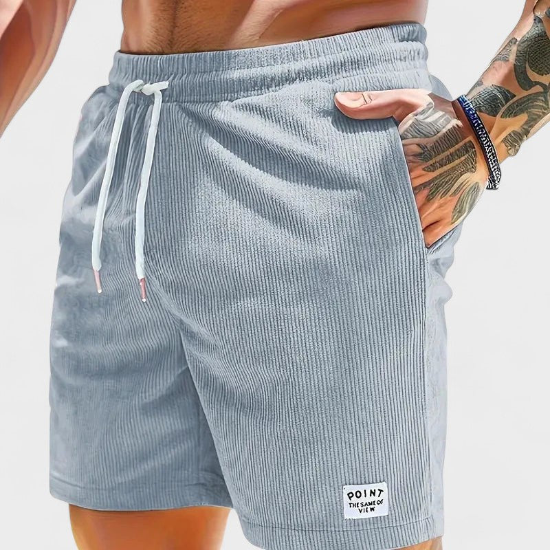 Elliott | Velvet shorts with light stretch