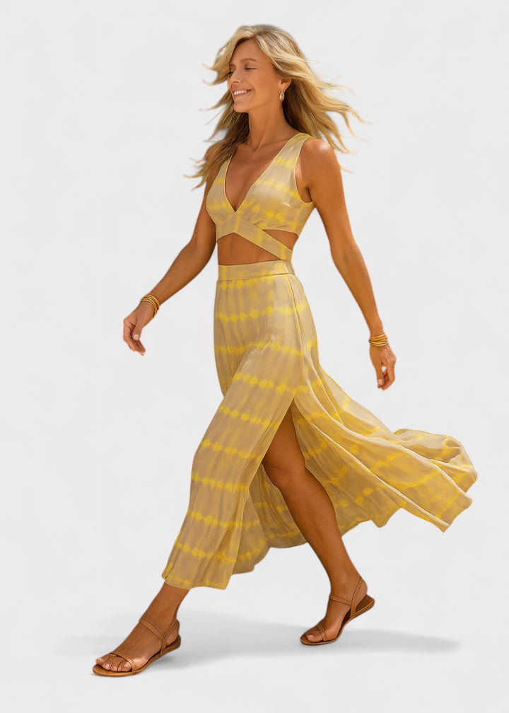 ZARA | Tie-dye print dress
