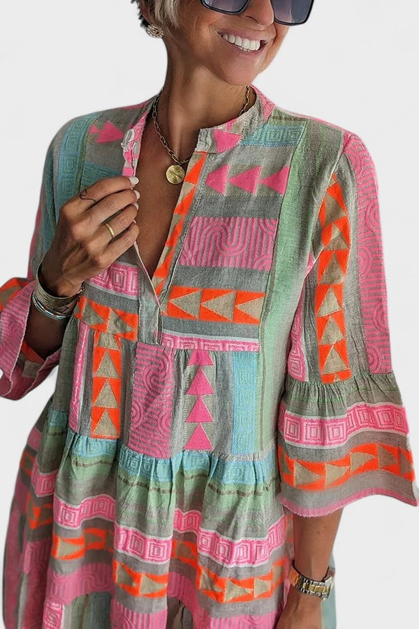 LAURA | Boho swing dress