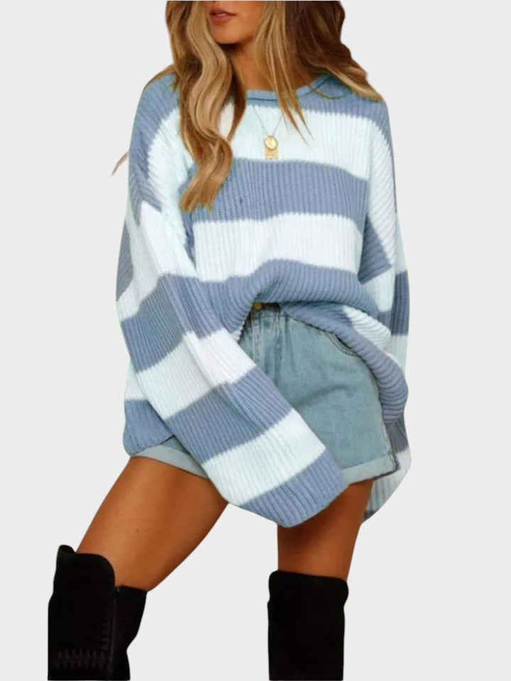 Lily™ | Trendy Knitted Sweater with Stripes