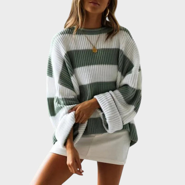 Lily™ | Trendy Knitted Sweater with Stripes