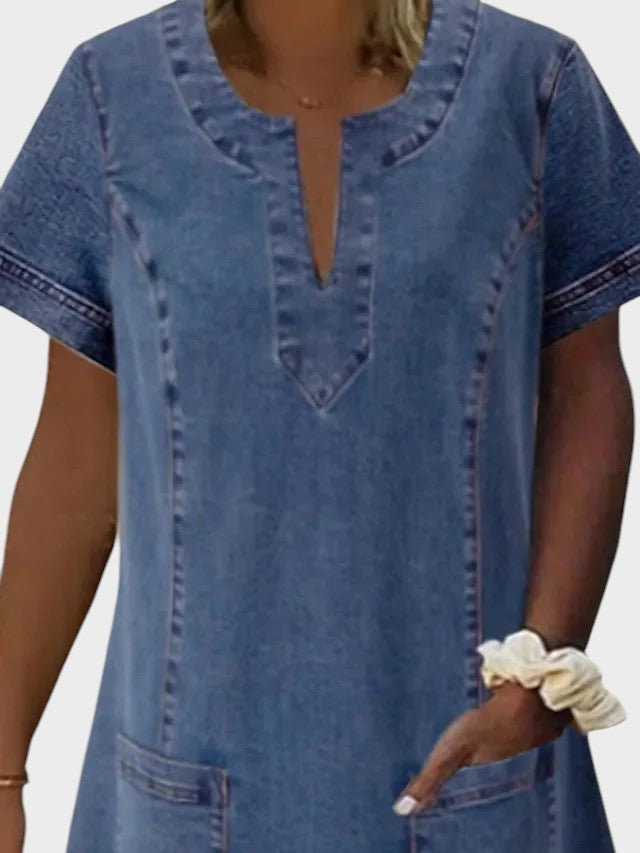 HENNY | BLOODY DENIM DRESS