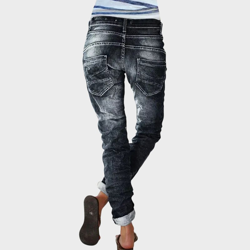 Florence - Stretch Denim Pants