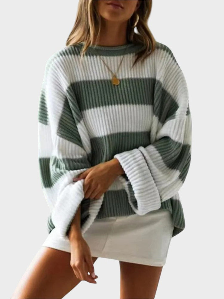 Lily™ | Trendy Knitted Sweater with Stripes