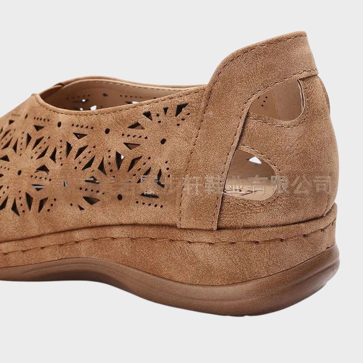 Alice  | Stylish Comfort Shoes with Laser Cutting
