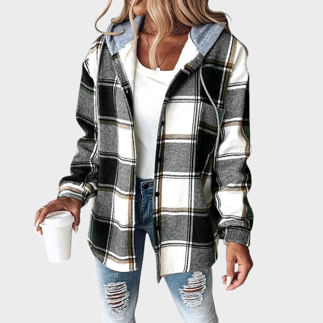 VIBEKE | Women's Waterproof Snap Button Jacket