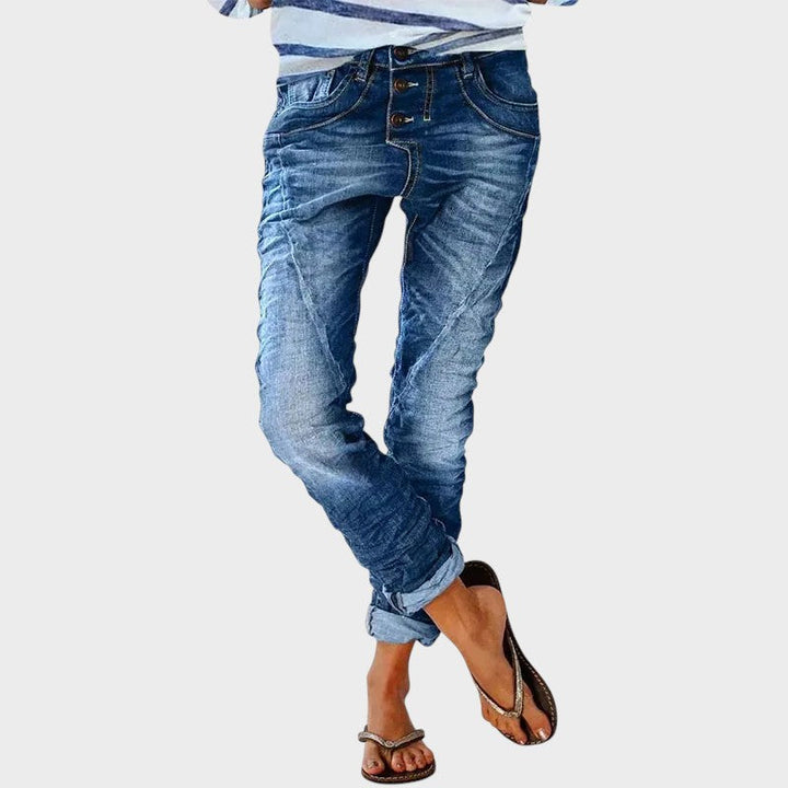Florence - Stretch Denim Pants