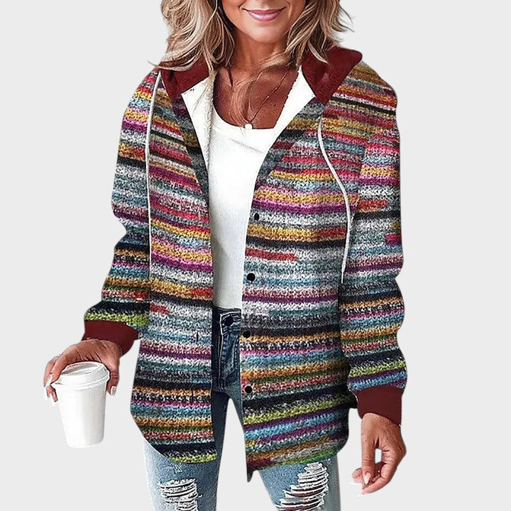 VIBEKE | Women's Waterproof Snap Button Jacket