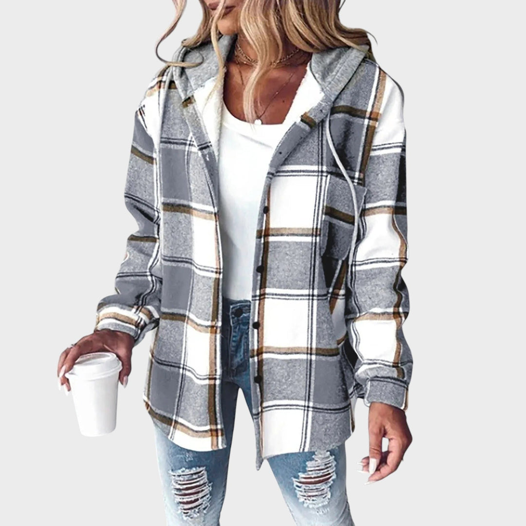 VIBEKE | Women's Waterproof Snap Button Jacket