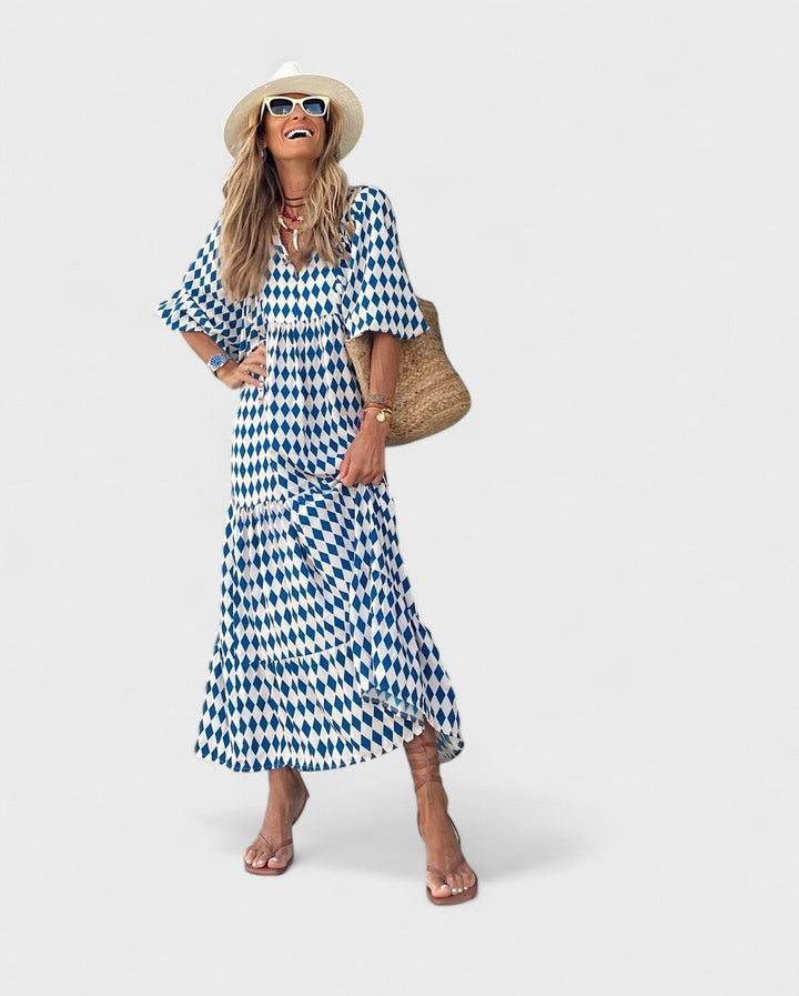 ESTHER | Maxi Bohemian Dress
