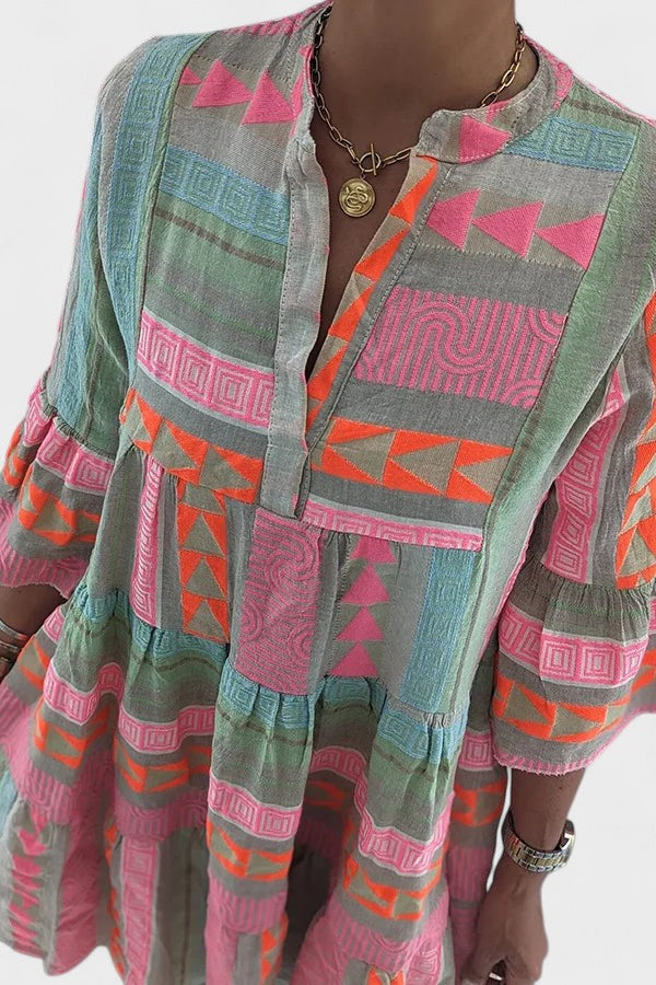 LAURA | Boho swing dress